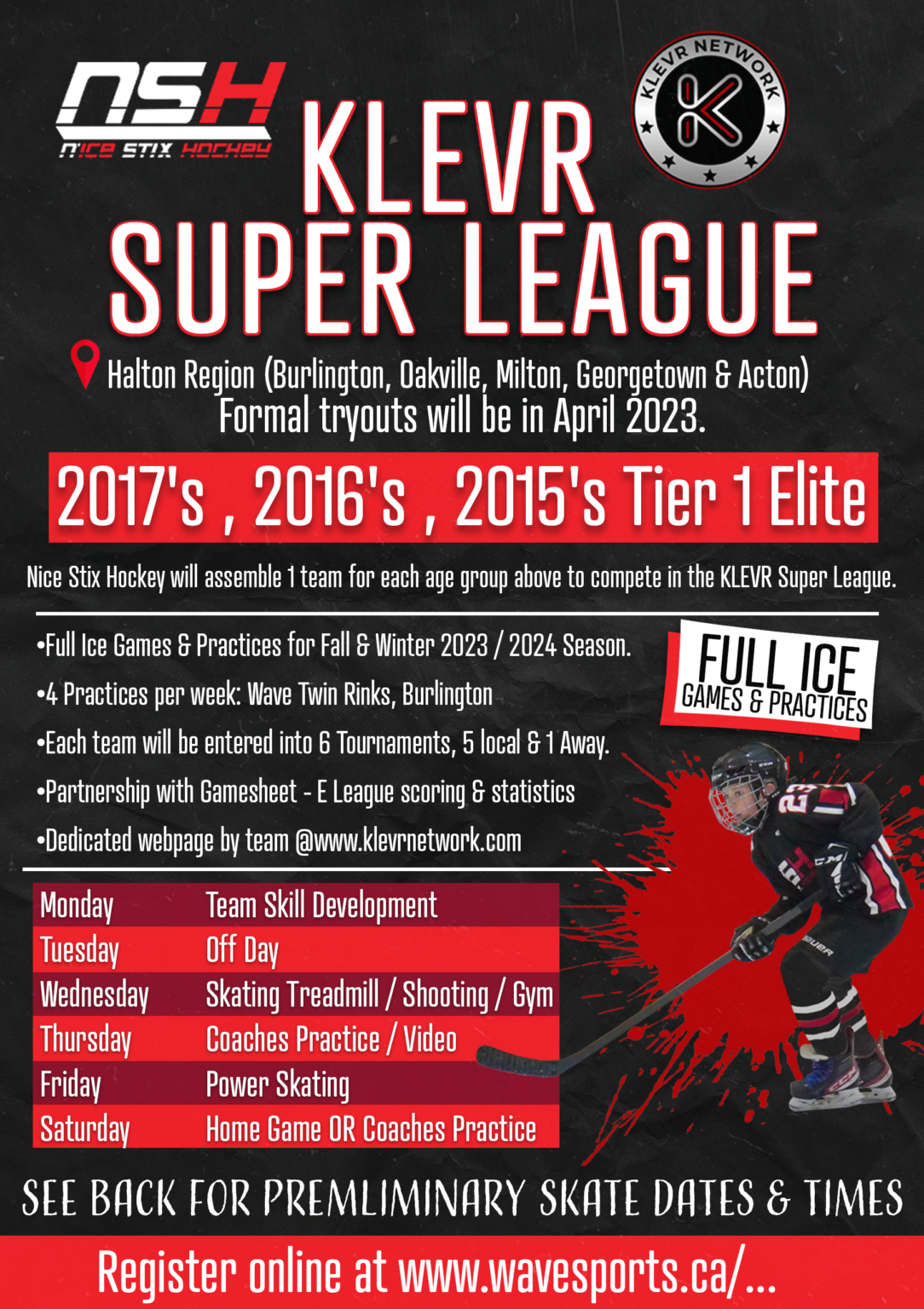 Klevr Superleague WAVE HOCKEY